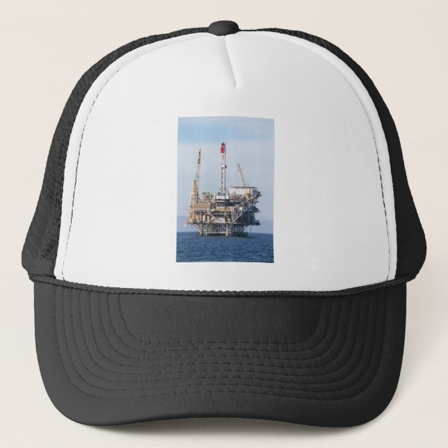 Gorra De Camionero Plataforma petrolera (Anverso)
