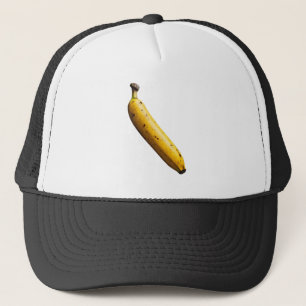 Gorra De Camionero Plátano Aislado Delicioso