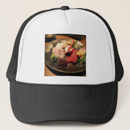 Gorra De Camionero Plate Wasabi Japón Sushi Power Fish Asia