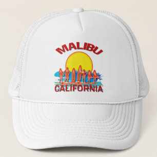 GORRA DE CAMIONERO PLAYA CALIFORNIA DE MALIBU