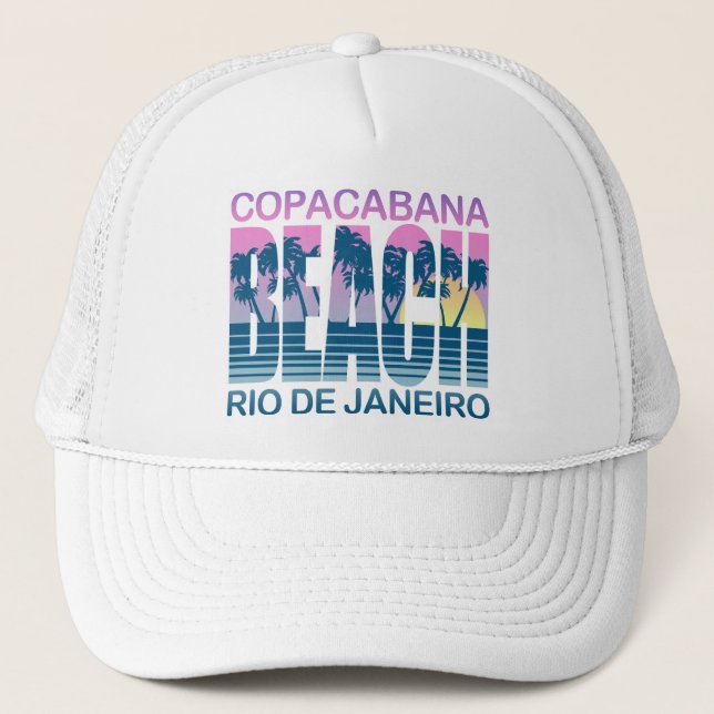 Gorra De Camionero Playa de Copacabana (Anverso)