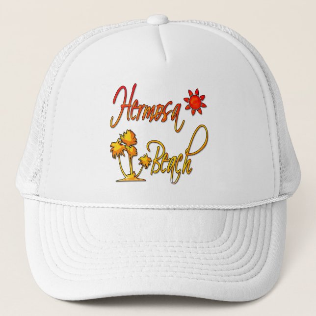 Gorra De Camionero Playa de Hermosa (Anverso)