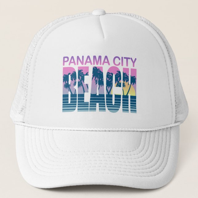 Gorra De Camionero Playa de la Ciudad de Panamá (Anverso)