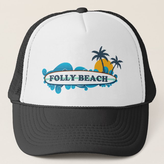 Gorra De Camionero Playa de la locura (Anverso)