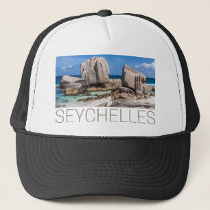 Gorra De Camionero Playa de las Seychelles en La Digue