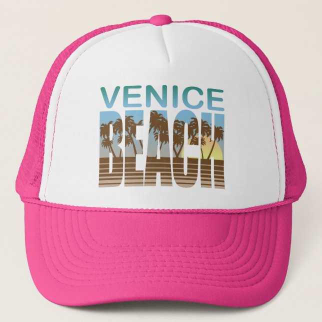 Gorra De Camionero Playa de Venecia (Anverso)