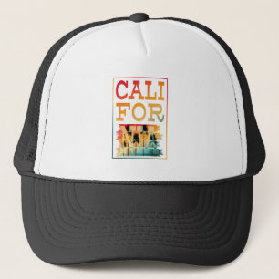 GORRA DE CAMIONERO PLAYA DE VERANO DE CALIFORNIA