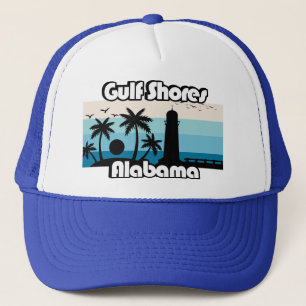Gorra De Camionero Playa del Golfo de Alabama