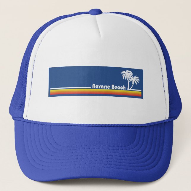 Gorra De Camionero Playa Navarre Florida (Anverso)