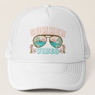 Gorra De Camionero Playa Tropical de Summer Vibes