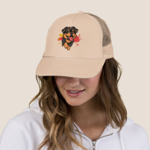 Gorra De Camionero Playas de Graffiti de Cachorro - Amantes del Perro