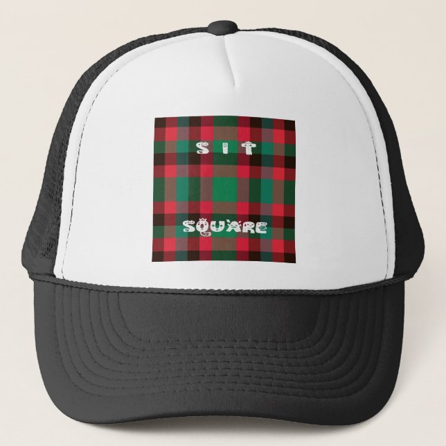 Gorra De Camionero Plaza de sentada (Anverso)