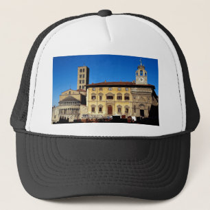 Gorra De Camionero Plaza grande, della Pieve, Arezzo, Tu de Santa