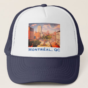 Gorra De Camionero Plaza Victoria Vintage, Montreal, Quebec, Canadá
