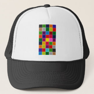 Gorra De Camionero Plazas y bandas multicolores Girly