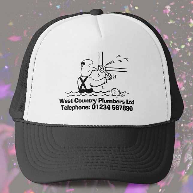 Gorra De Camionero Plomeros para fontanería y reparaciones. (Subido por el creador)