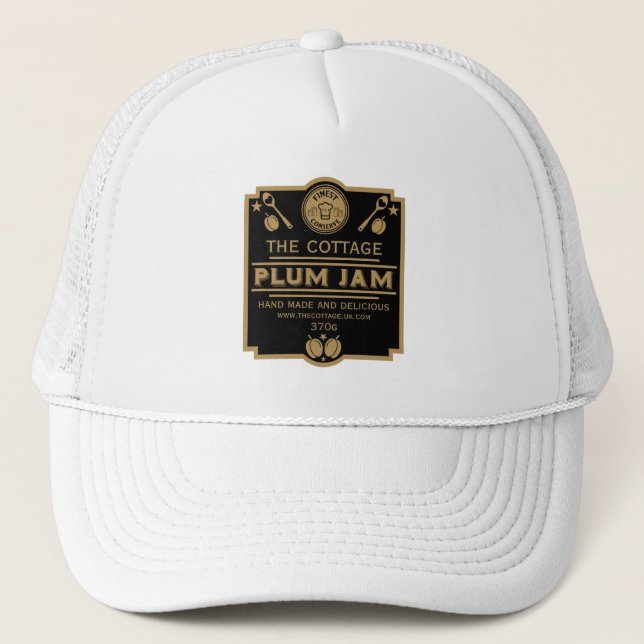 Gorra De Camionero Plum Jam Conserve Maker (Anverso)