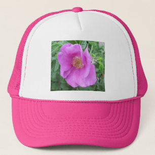 Gorra De Camionero Pluma de playa rosada Rosa