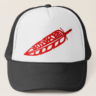 Gorra De Camionero Pluma flotante
