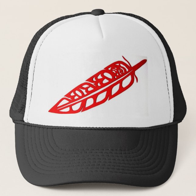 Gorra De Camionero Pluma flotante (Anverso)