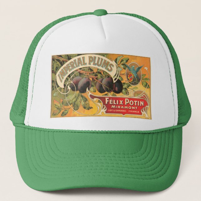 Gorra De Camionero Plumas imperiales (Anverso)