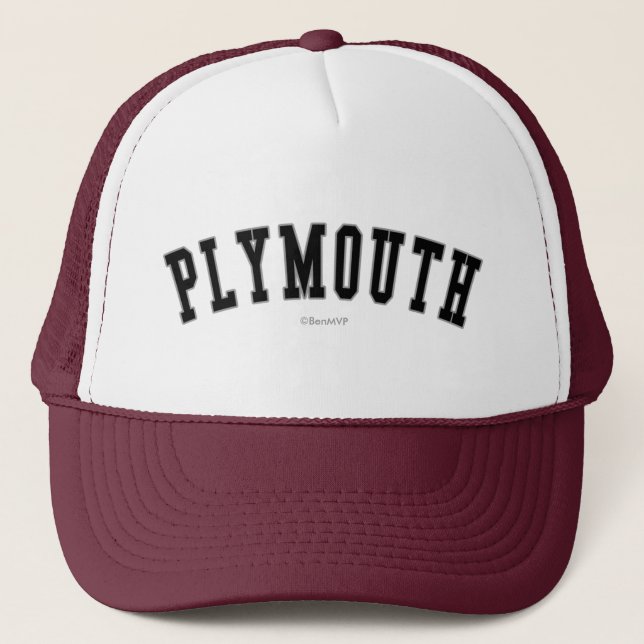Gorra De Camionero Plymouth (Anverso)