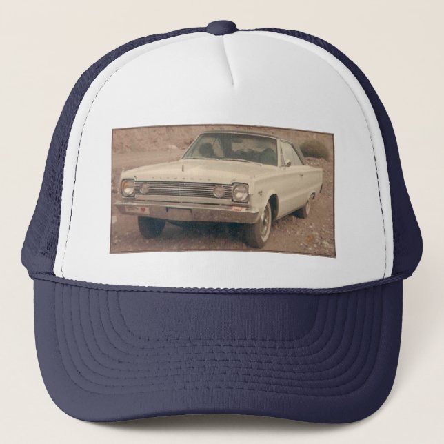 Gorra De Camionero Plymouth 1966 (Anverso)