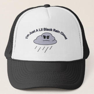 Gorra De Camionero Poca nube de lluvia negra