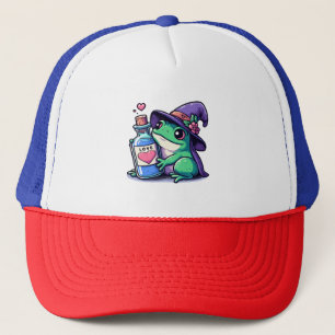 Gorra De Camionero Poción de amor kawaii de bruja