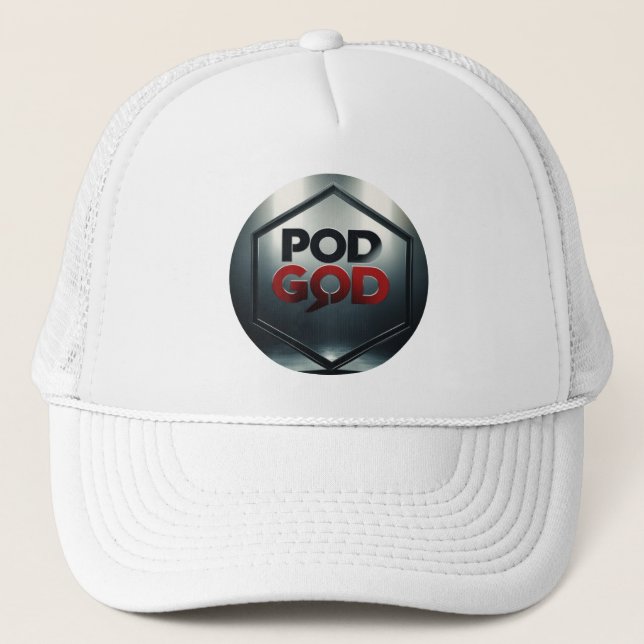 GORRA DE CAMIONERO POD DIOS (Anverso)