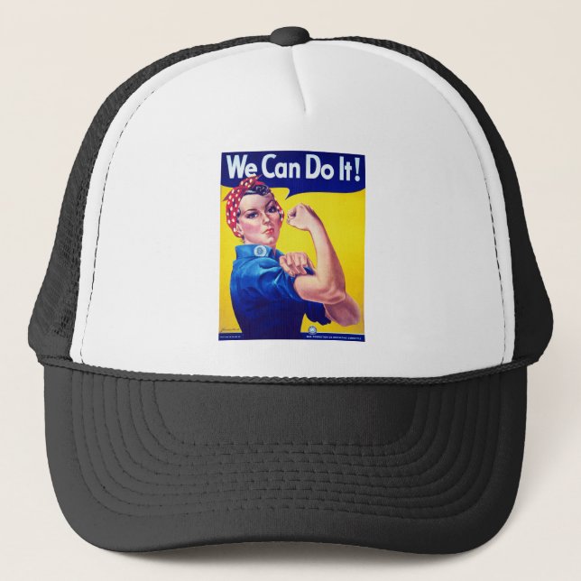 Gorra De Camionero Podemos hacerlo Rosie the Riveter (Anverso)