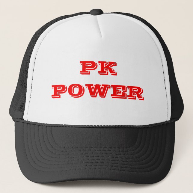 GORRA DE CAMIONERO PODER DE PK (Anverso)