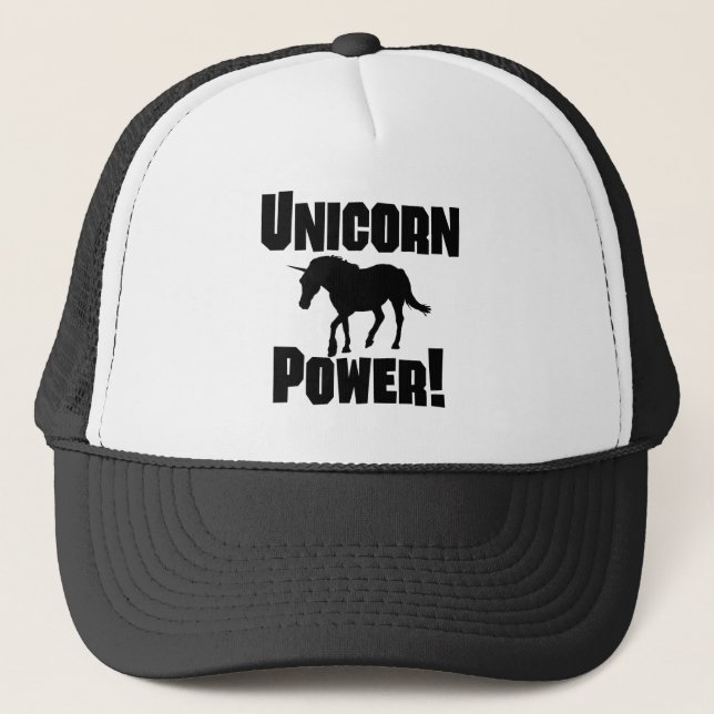 Gorra De Camionero Poder del unicornio (Anverso)