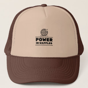 Gorra De Camionero Poder en gofres