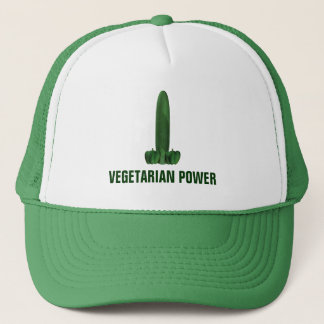 Gorra De Camionero Poder vegetariano