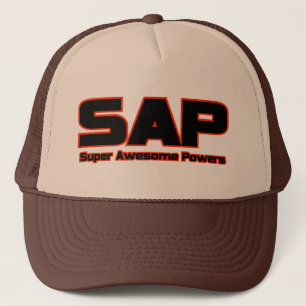Gorra De Camionero Poderes Divertidos Super Geniales de SAP Superhéro