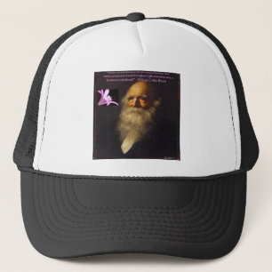 Gorra De Camionero Poema floral de William Cullen Bryant