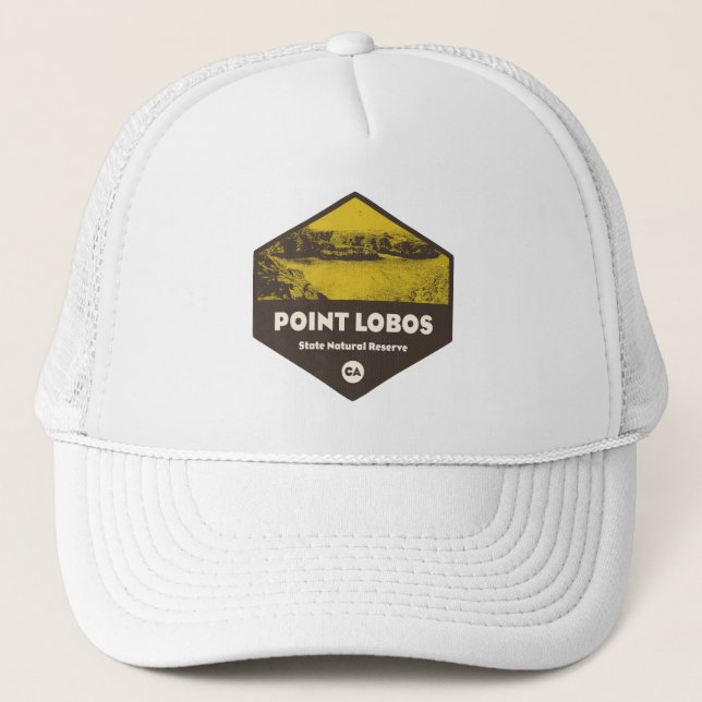 Gorra De Camionero Point Lobos State Natural Reserve California (Anverso)