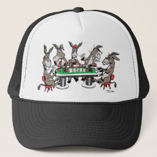 Gorra De Camionero Póker del play'in de los burros