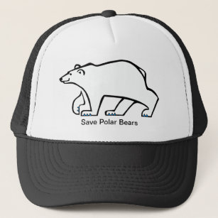 Gorra De Camionero Polar bear - trucker hat