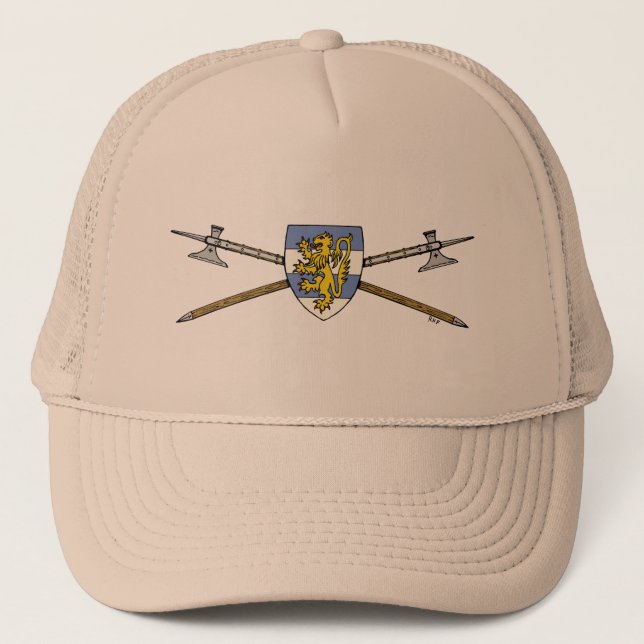 Gorra De Camionero Polémicas medievales y Escudo (Anverso)