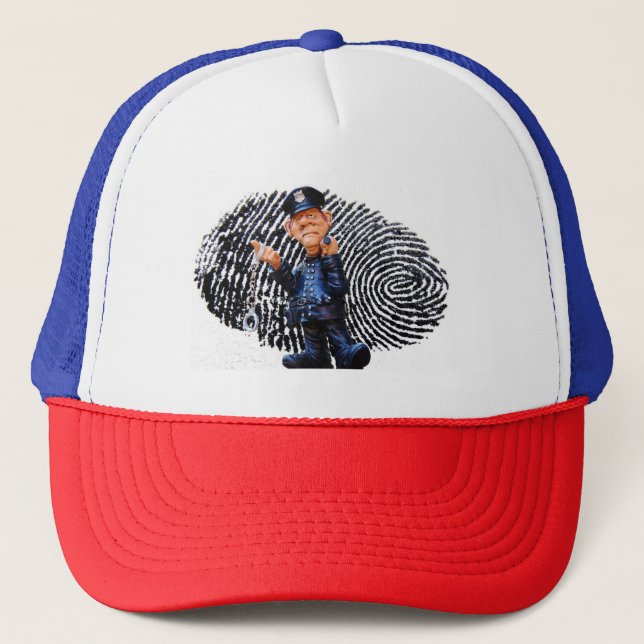 Gorra De Camionero Policía (Anverso)