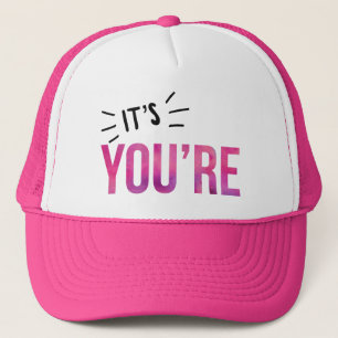 Gorra De Camionero Policía de gramática - Eres un gorrón
