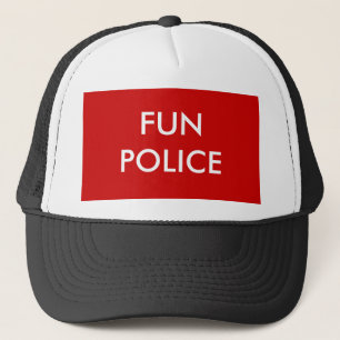 GORRA DE CAMIONERO POLICÍA DE LA DIVERSIÓN