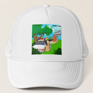 Gorra De Camionero Policía de Tráfico Babosa Divertido