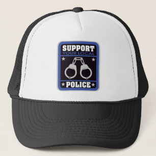 Gorra De Camionero Policía local de la ayuda