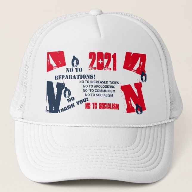 GORRA DE CAMIONERO POLÍTICA (Anverso)