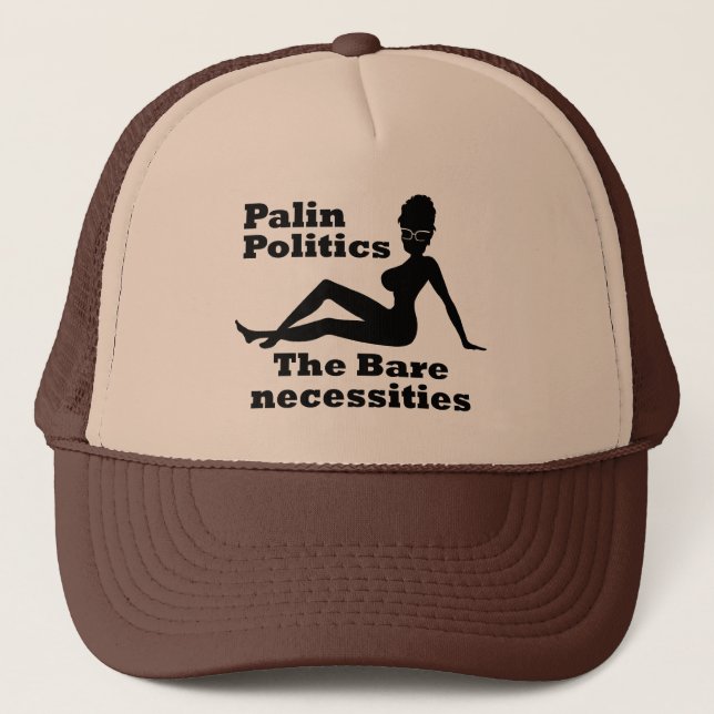 Gorra De Camionero Política de Palin (Anverso)
