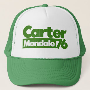 Gorra De Camionero Política retro de Jimmy Carter 76 Carter Mondale