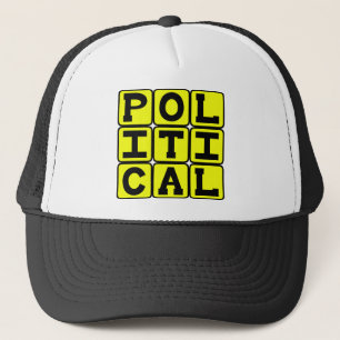 Gorra De Camionero Político, Invertido en el Gobierno